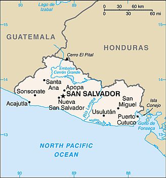 Carte - El Salvador