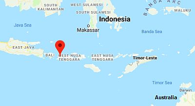 Lombok, où se trouve