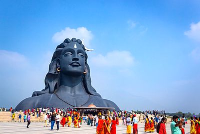 Statue d'Adiyogi Shiva