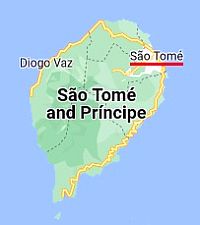 Sao Tome, où se trouve