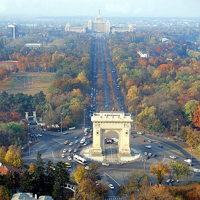 Bucarest en automne