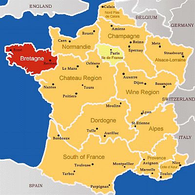 bretagne france carte