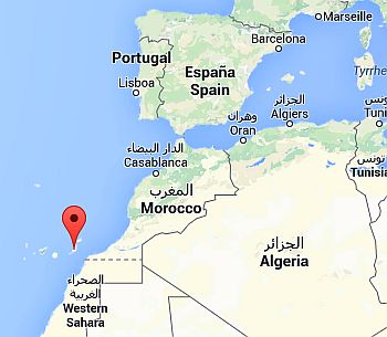 Fuerteventura, où elle est Fuerteventura, où elle est