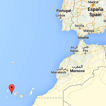 La Gomera, où elle se trouve La Gomera, où elle se trouve