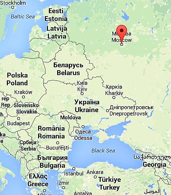 Moscou, où se trouve Moscou, où se trouve