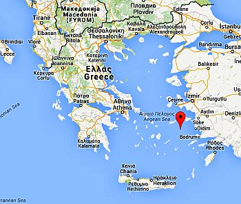 Position de Patmos Position de Patmos