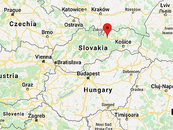 Position de Poprad Position de Poprad