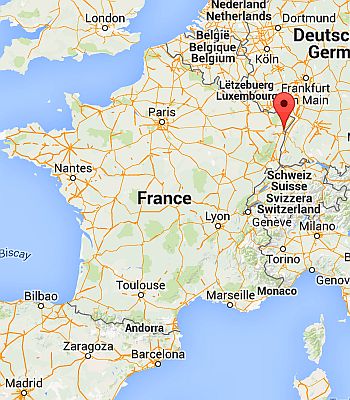 Strasbourg, où se trouve Strasbourg, où se trouve