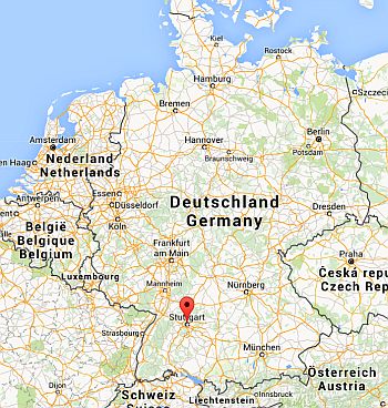 Stuttgart, où elle se trouve Stuttgart, où elle se trouve