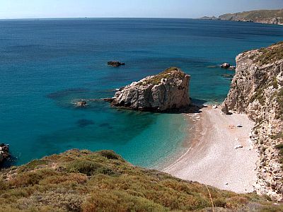 Cythère, mer et plage