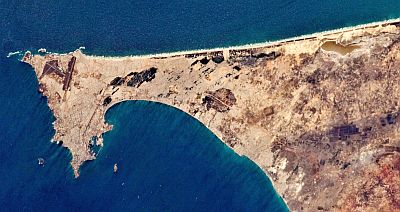La presqu'île de Dakar vue par satellite