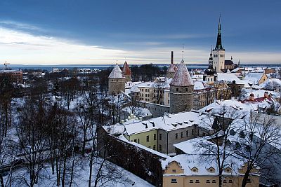 Tallinn en hiver