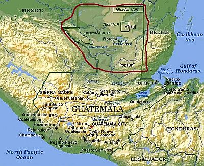 Guatemala, nord