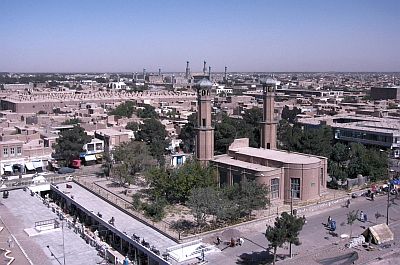 Herat, vue de haut