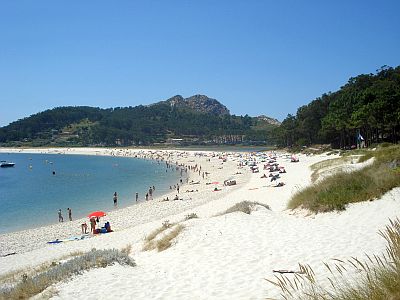 îles Cies, plage