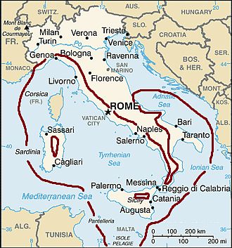 Zone au climat méditerranéen