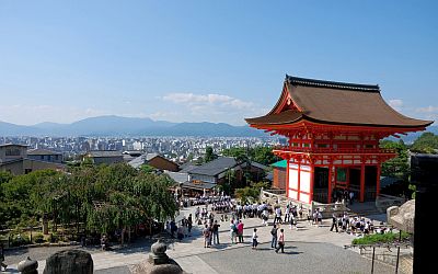 Temple Kiyomizu-dera et panorama