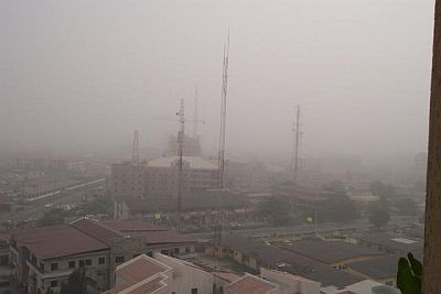 Harmattan à Lagos