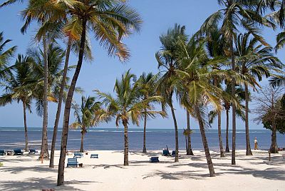 Plage à Malindi