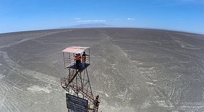 Tour d'observation pour observer les lignes de Nazca