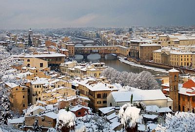 Neige à Florence
