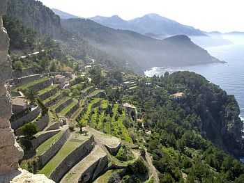 Sierra de Tramontana et la mer