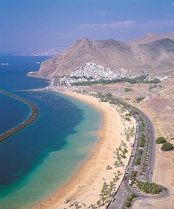 Tenerife sud par le haut