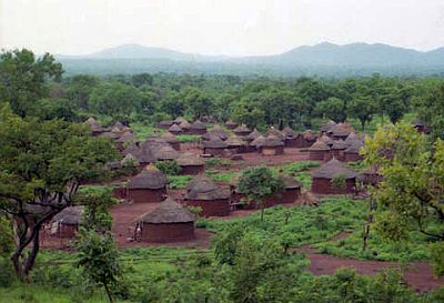 Maisons traditionnelles au Togo