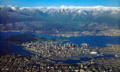 Vancouver d'en haut