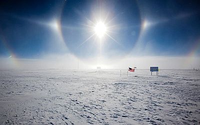 Parhélies en Antarctique