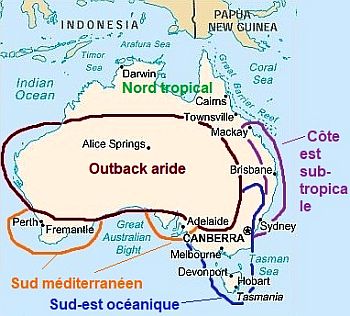 Climats en Australie