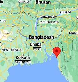 Chittagong, où se trouve