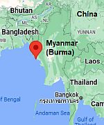 Sittwe, où se trouve