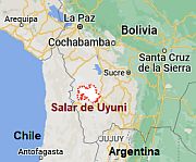 Salar d'Uyuni, où se trouve