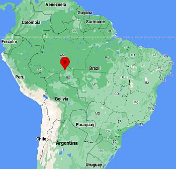 Porto Velho, position dans la carte