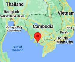 Kampot, où se trouve