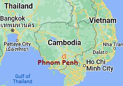 Phnom Penh, où se trouve