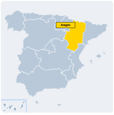 Aragon, carte