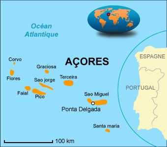 les acores carte