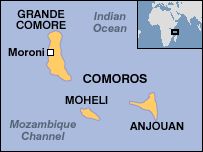 Carte - Comores