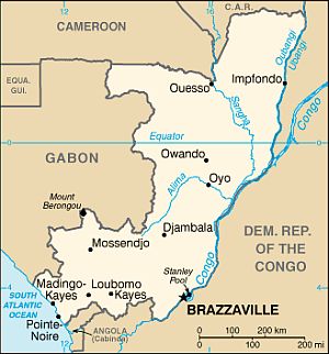 Carte - Congo