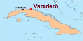 Varadero, où elle est