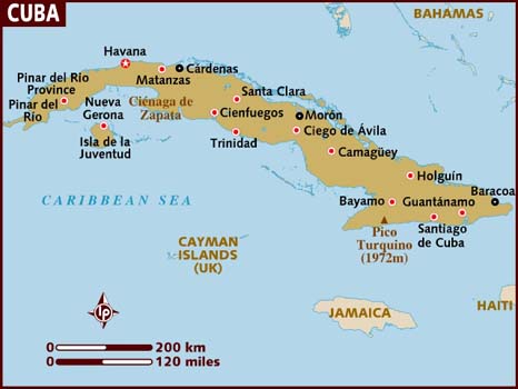 Carte - Cuba