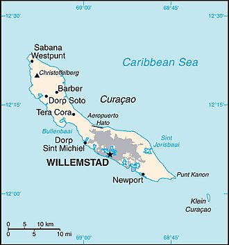 Carte - Curaçao