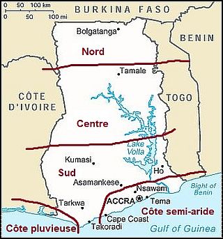 Climats au Ghana