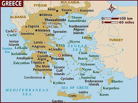 Carte - Grece