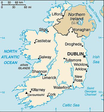 Carte - Irlande Nord