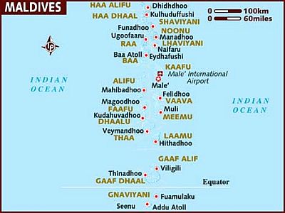 Carte - Maldives