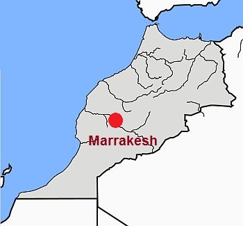 Marrakech, où se trouve