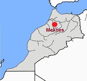 Meknès, où se trouve